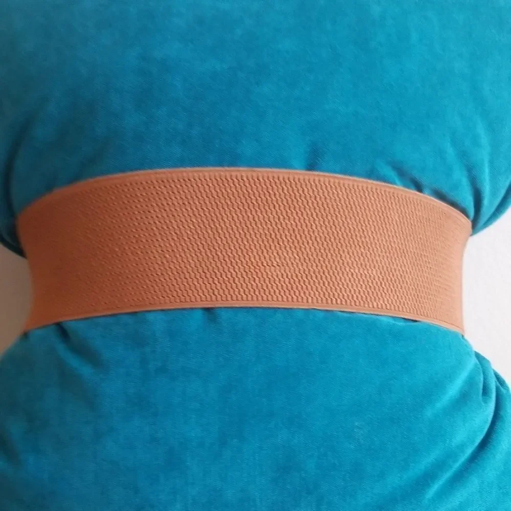 2b bebe cocoa brown stretch belt , New